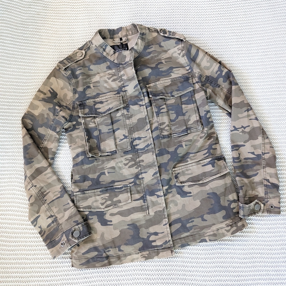 Anthropologie Camo Jacket